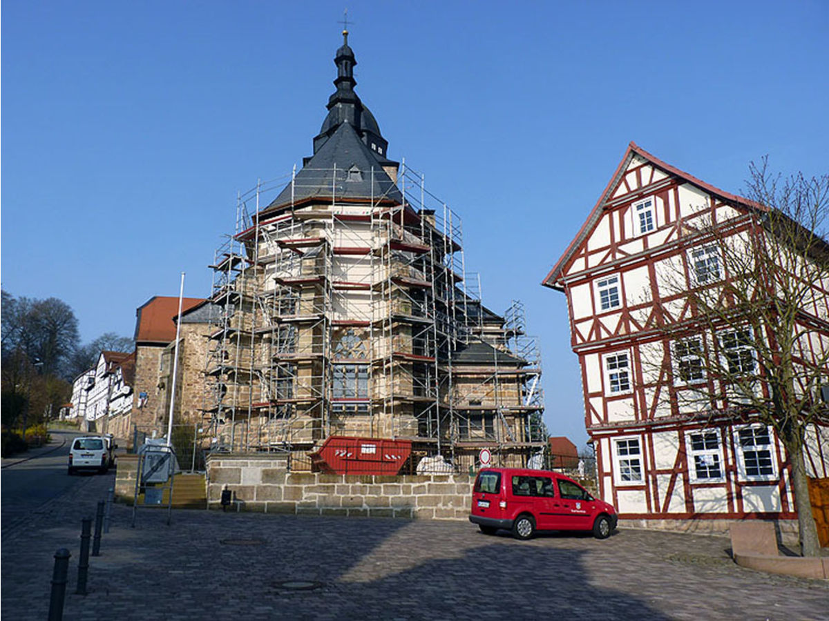 Kirchenrenovierung 2010 / 2011 (Foto: Karl-Franz Thiede)